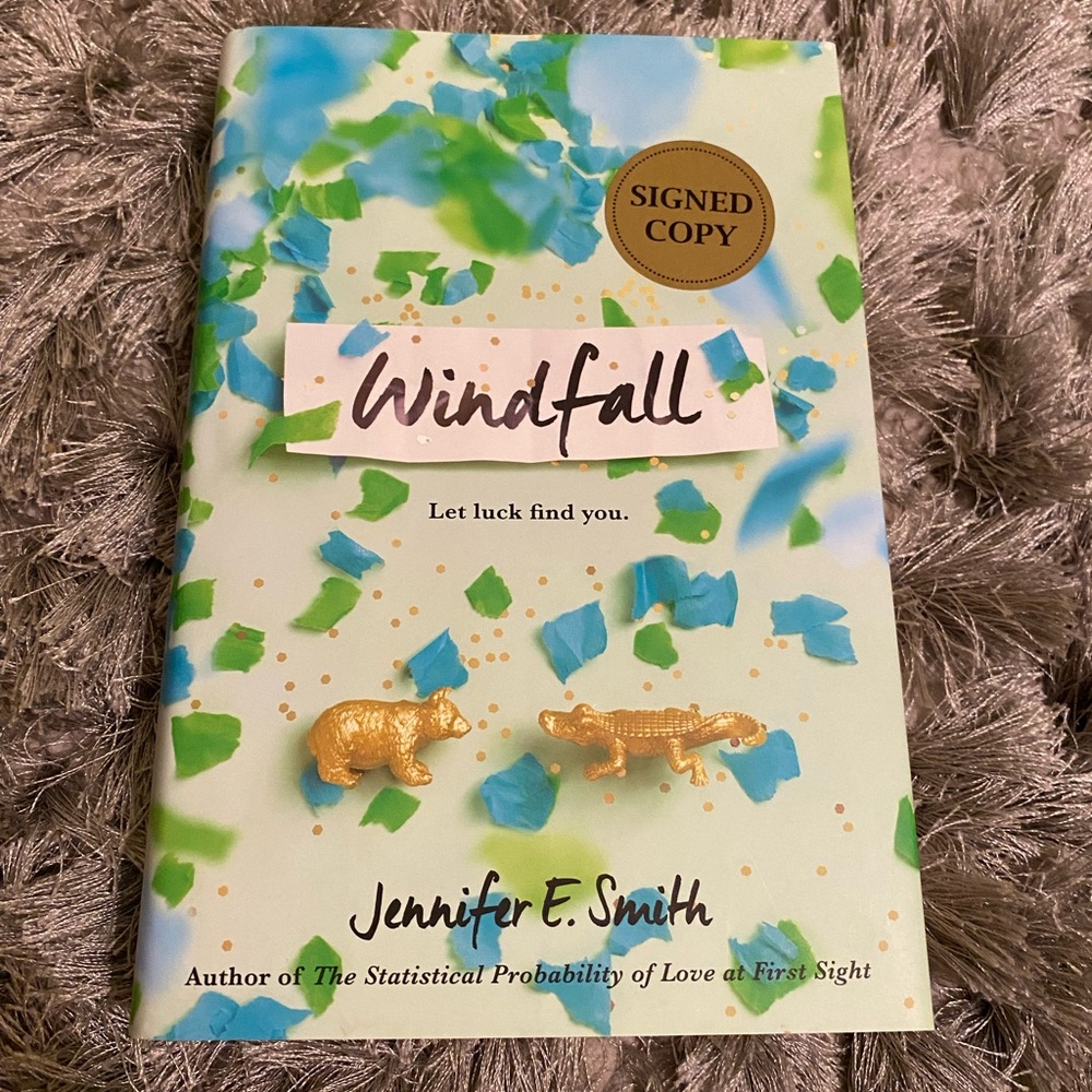 Windfall by Jennifer E. Smith.